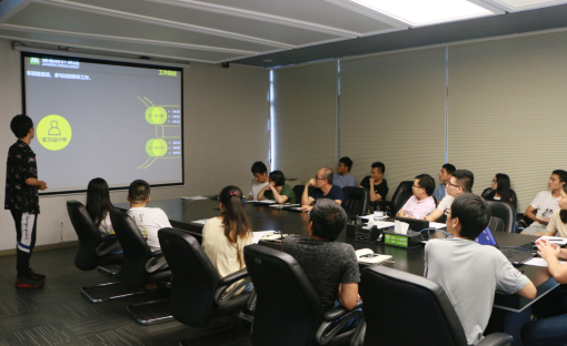 建盟设计集团举行第7期员工转正评审会